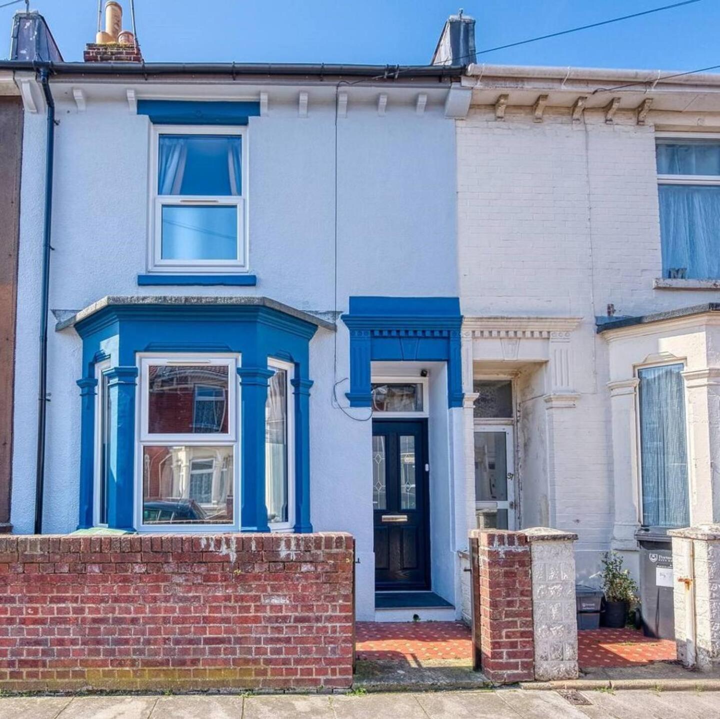 2 Bedrooms Modern, Stunning & Stylish Contractor House, Prime Portsmouth Location With Free Parking Permit, Summer Special Offer!! - By Blue Puffin Stays المظهر الخارجي الصورة