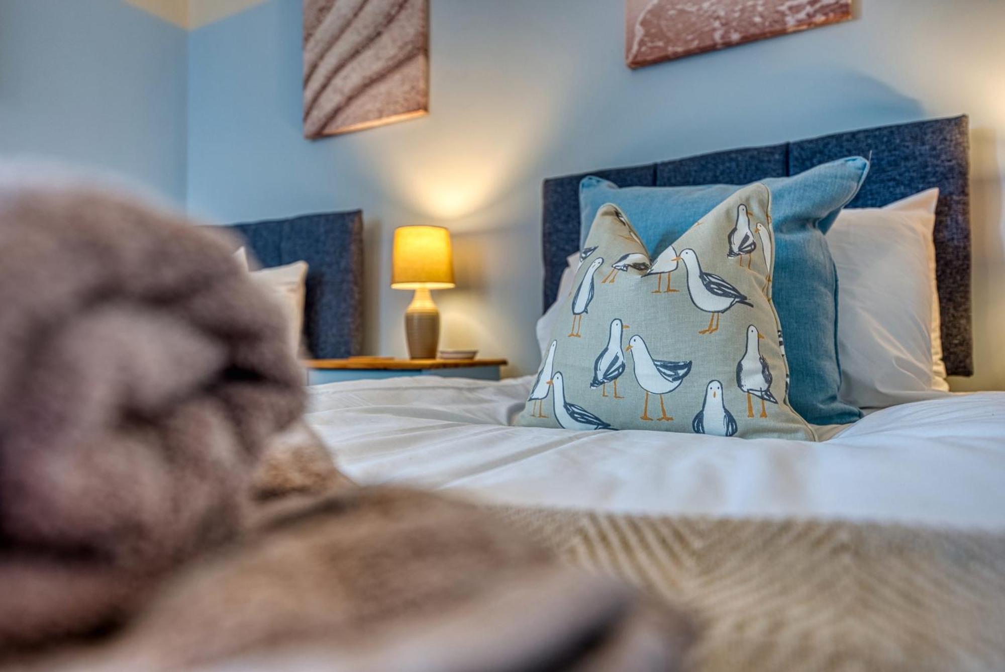 2 Bedrooms Modern, Stunning & Stylish Contractor House, Prime Portsmouth Location With Free Parking Permit, Summer Special Offer!! - By Blue Puffin Stays المظهر الخارجي الصورة